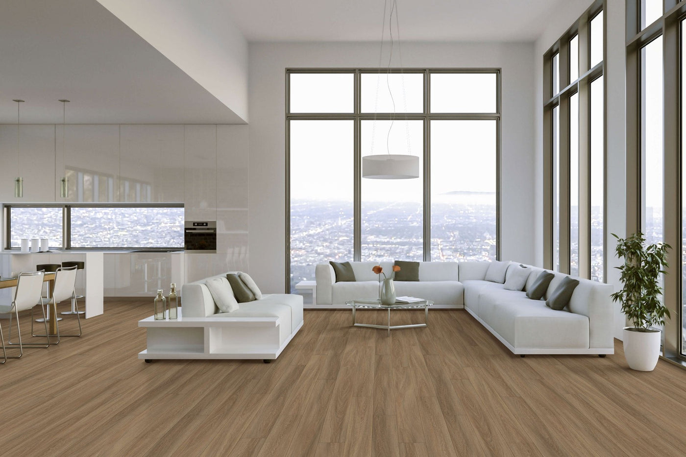 Happy Feet International Pinnacle 7" x 60" Sussex Vinyl Plank