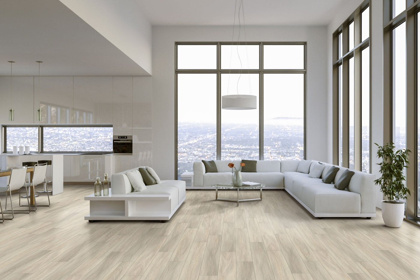 Happy Feet International Pinnacle 7" x 60" Queensberry Vinyl Plank