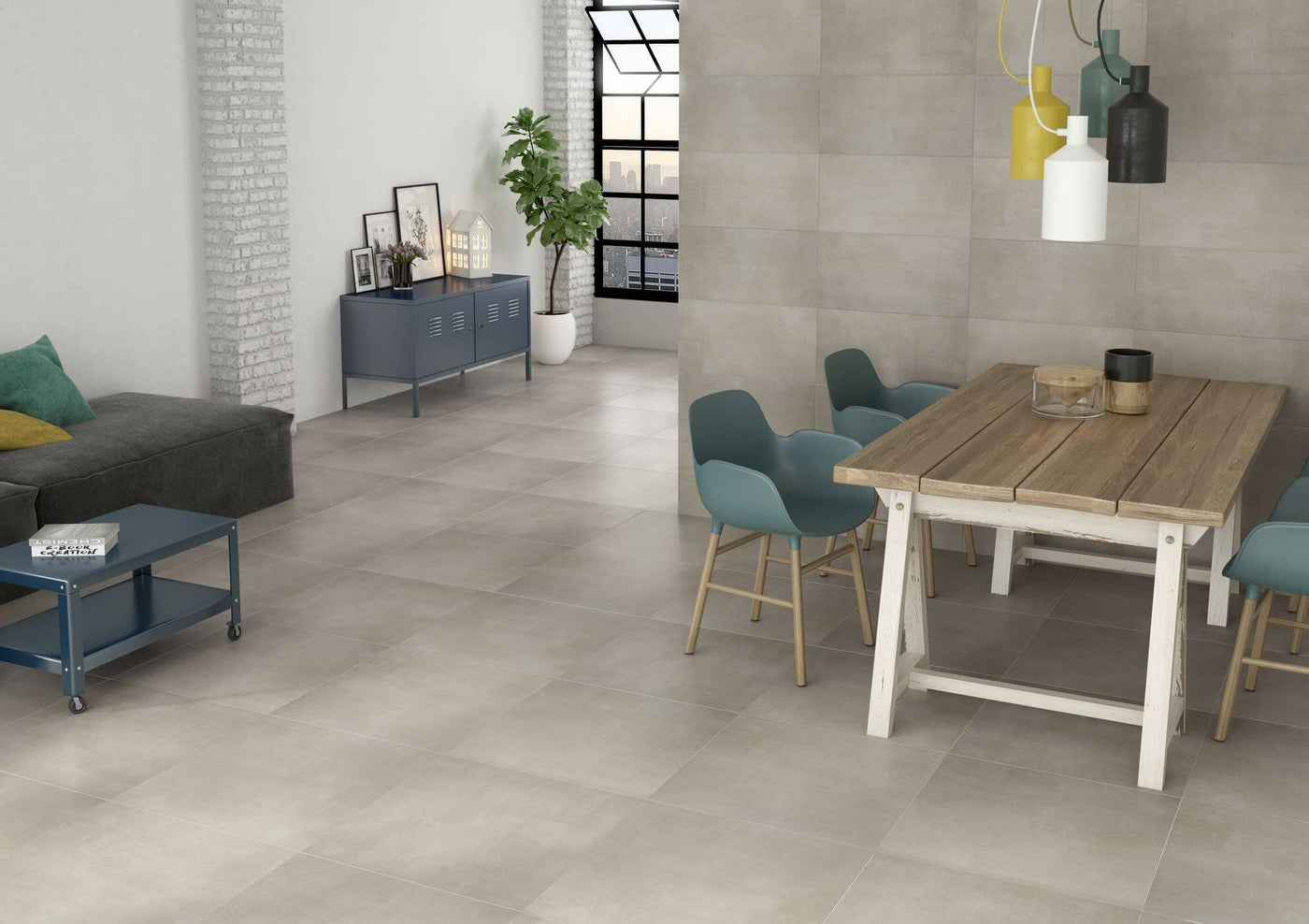 Happy Floors Baltimore 24" x 48" Porcelain Tile