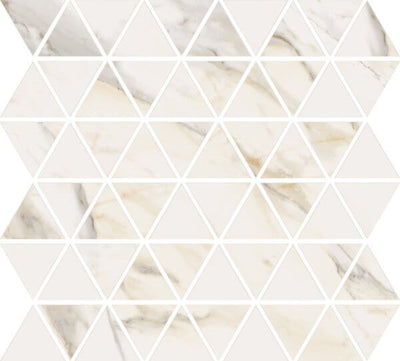 Happy Floors Dorian Triangle 12" x 12" Porcelain Mosaic