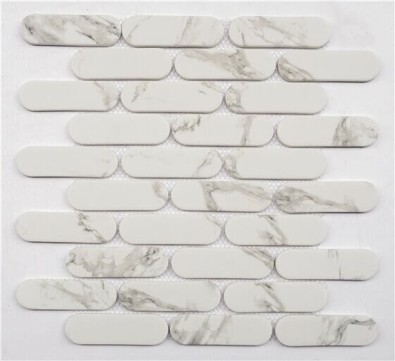 Happy Floors Endura Capsule 11.8" x 12.5" Marble Mosaic