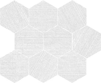 Happy Floors Neostile 2.0 Hex 11.5" x 14" Porcelain Mosaic