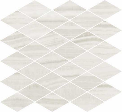 Happy Floors Onyx Rhomboid 12.5" x 13.5" Porcelain Mosaic