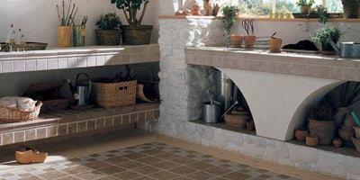 Happy Floors Pietra D Assisi Brick 3" x 12" Porcelain Tile