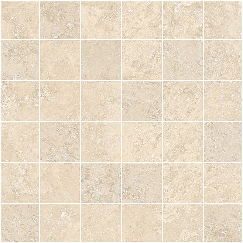 MIR Mosaic Imperial 11.81" x 11.81" Porcelain Mosaic Siena