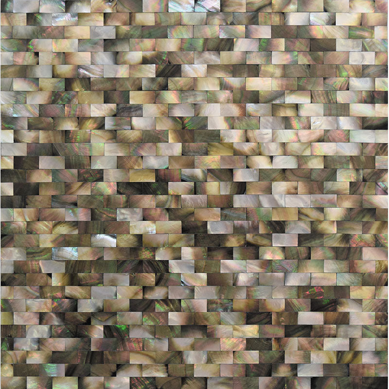 MIR Mosaic Jewels Of The Sea 11.4" x 11.9" Shell Mosaic