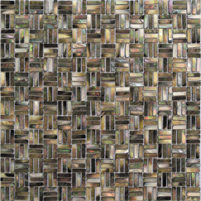 MIR Mosaic Jewels Of The Sea 11.5" x 11.5" Shell Mosaic