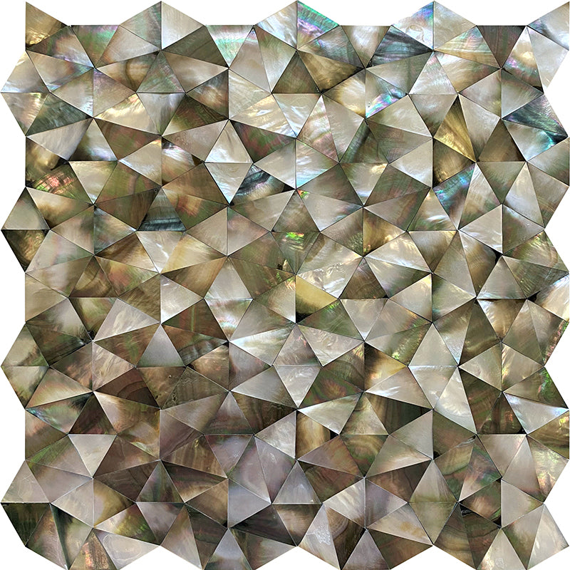 MIR Mosaic Jewels Of The Sea 11.2" x 11.2" Shell Mosaic