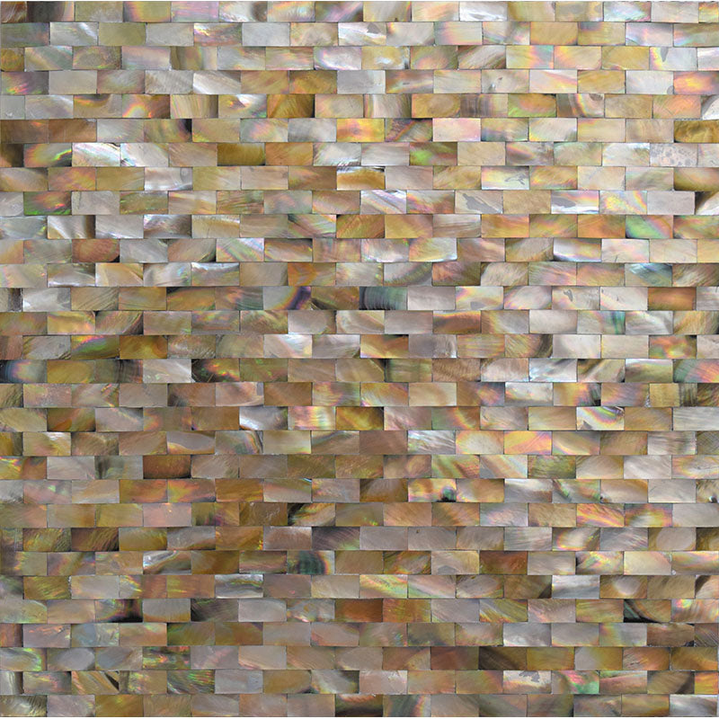 MIR Mosaic Jewels Of The Sea 11.4" x 12" Shell Mosaic