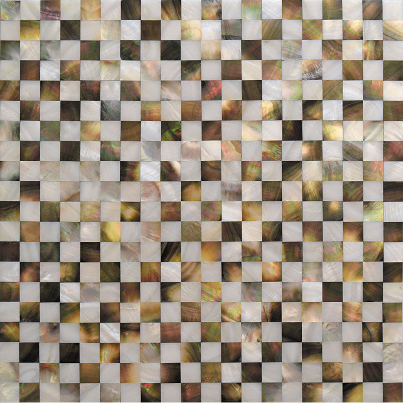 MIR Mosaic Jewels Of The Sea 11.8" x 11.8" Shell Mosaic