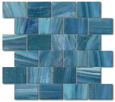 QDI Surfaces Garden Wall 2 x 3 12" x 12" Glass Mosaic