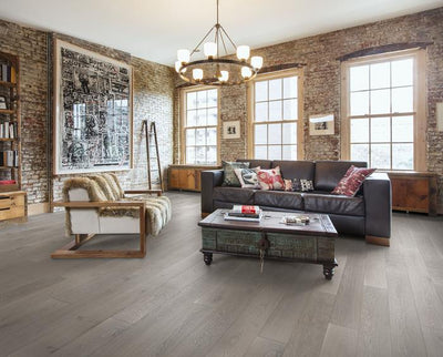Kahrs Classic Nouveau 7.38" x 78.75" Hardwood Plank Oak Nouveau Taupe
