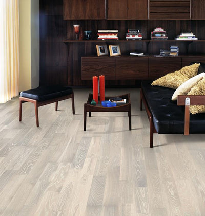 Kahrs Harmony 7.88" x 95.38" Hardwood Plank Oak Creme