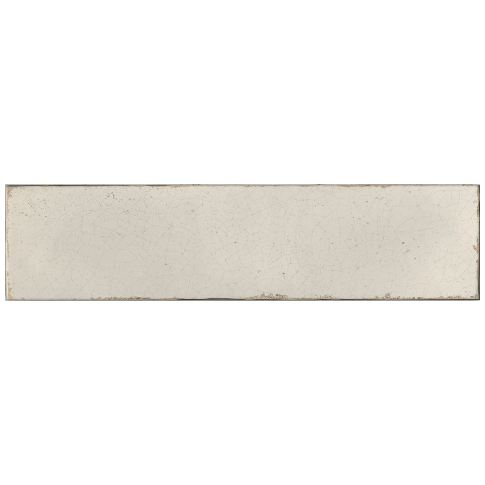 Roca Tile Maiolica Crackled 3" x 12" Ceramic Tile