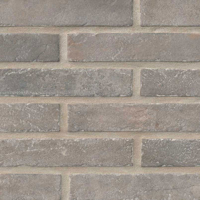 MS International Brickstone Brick 2.33" x 10" Ivory Porcelain Tile