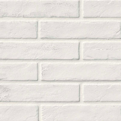 MS International Brickstone Brick 2.33" x 10" Red Porcelain Tile