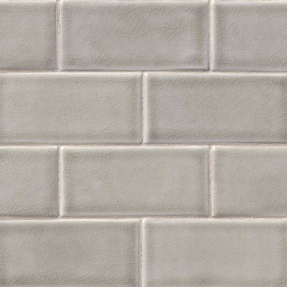 MS International Highland Park 3" x 6" Artisan Taupe Ceramic Tile
