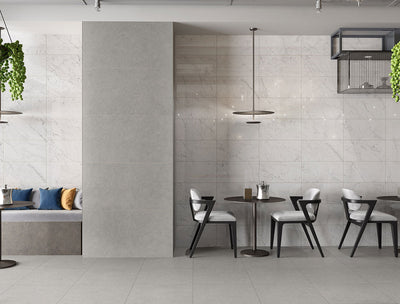 MS International Kaya 24" x 48" Carrara Bianco Matte Porcelain Tile