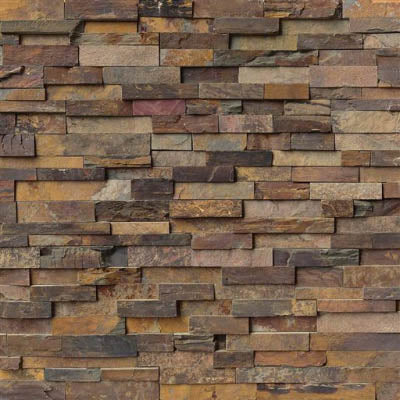 MS International Ledger Panels 6" x 24" Amber Falls Natural Stone Tile
