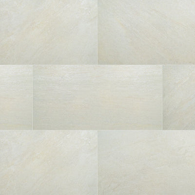 MS International Legions 24" x 48" Lunar Silver Porcelain Tile