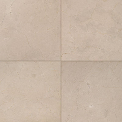 MS International Marble 18" x 18" Calcatta Gold Polished Marble Tile