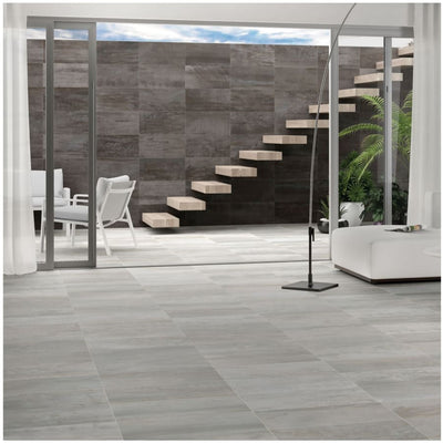 MS International Oxide 24" x 48" Blanc Porcelain Tile