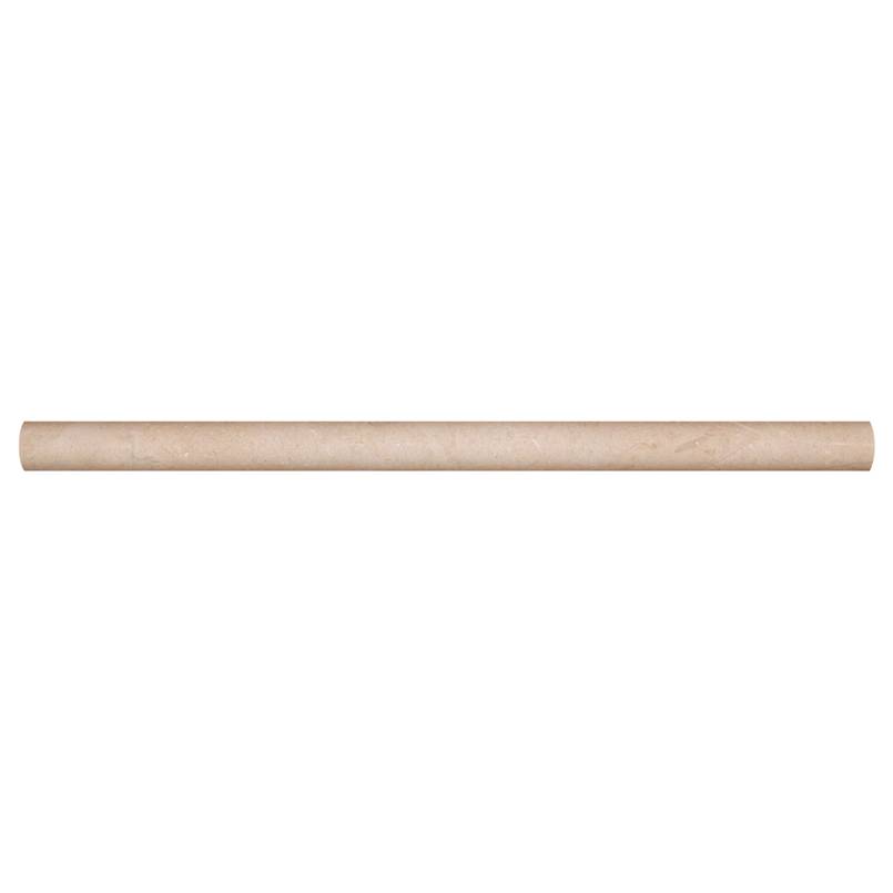 MS International Pencil Molding Travertine 0.75" x 12" Pencil Molding