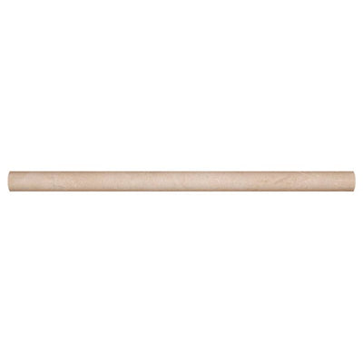 MS International Pencil Molding Travertine 0.75" x 12" Pencil Molding