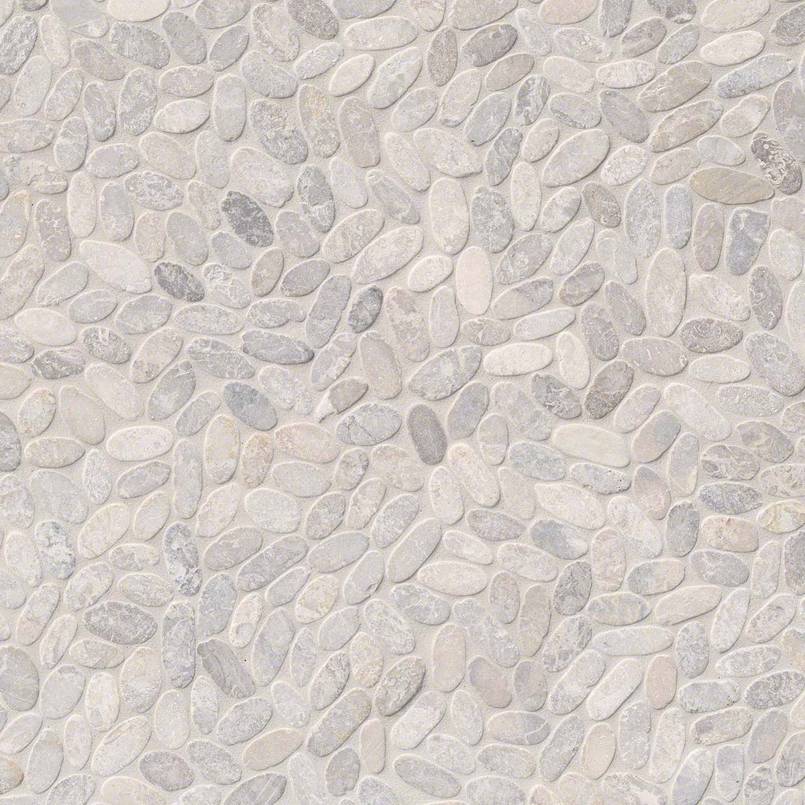 MS International Rio Lago Pebble 11.81" x 11.81" Natural Stone Mosaic