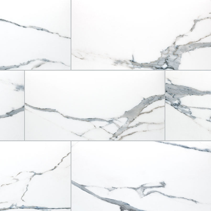 MS International Savoy 24" x 48" Crema Polished Porcelain Tile