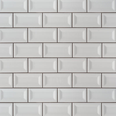MS International Subway Tile Inverted Beveled 3" x 6" Ceramic Tile
