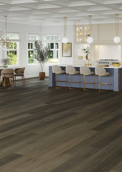 Mannington Adura Flex Plank Regency Oak 7.25" x 48" Aged Bronze Vinyl Plank
