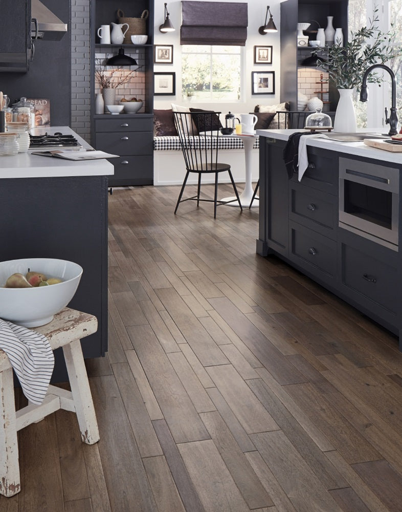Mannington Bengal Bay 3/8 5" x RL Coffee Hardwood Plank