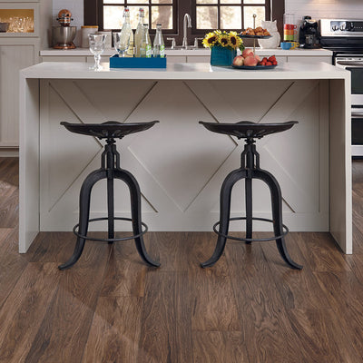 Mannington Restoration Wide Plank Weather Ridge 7.56" x 50.5" Earth Laminate Plank