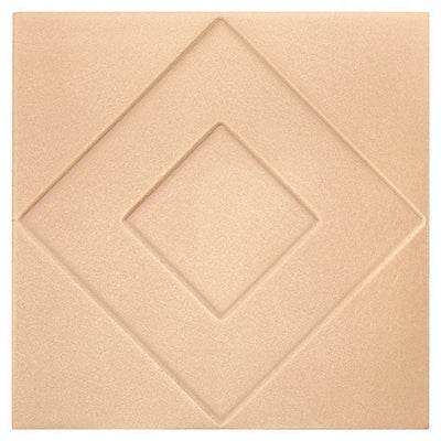 Marazzi GeoMetal Geometric 6" x 6" Champagne Gold Metal Tile
