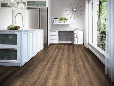 Parkay Floors Mega Sound 9.37" x 60" Cobalt Brown Vinyl Plank