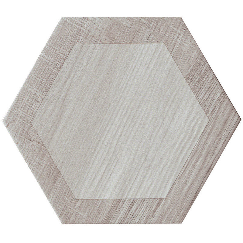 MIR Mosaic Royal Wood Hex 9.5" x 9.5" Porcelain Tile