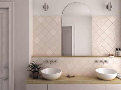 MIR Mosaic Satin 5.2" x 5.2" Ceramic Tile