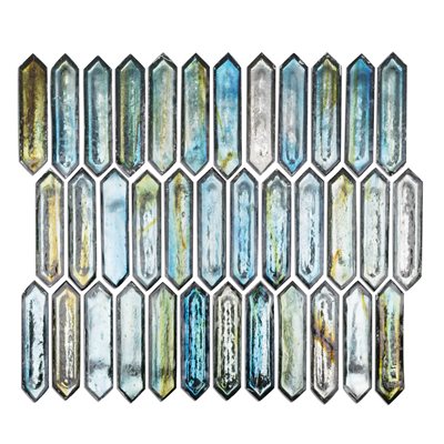 Soho Studio Artemis 10" x 12" Glass Mosaic