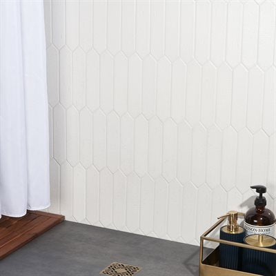Soho Studio Artisan 2" x 8" Bianco Ceramic Tile