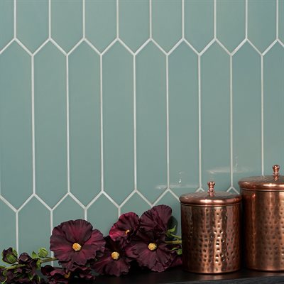 Soho Studio Clark 2.6" x 13" Jade Ceramic Tile