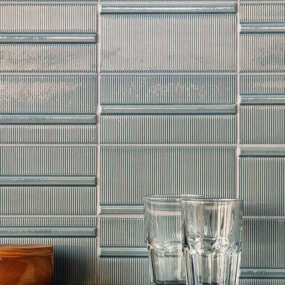 Soho Studio Corso 4" x 8" Pincio Azul Ceramic Tile