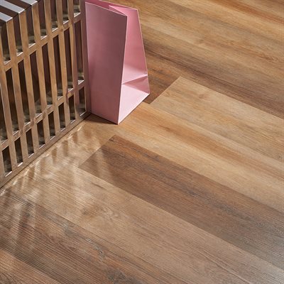 Soho Studio Crosby 3/16 6" x 48" Scarlet Oak Coppertone Vinyl Plank