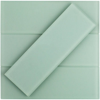 Soho Studio Crystal 4" x 12" Super White Glass Tile