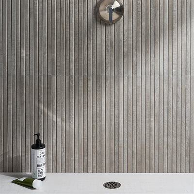 Soho Studio Elan 24" x 48" Grey Ribbon Porcelain Tile