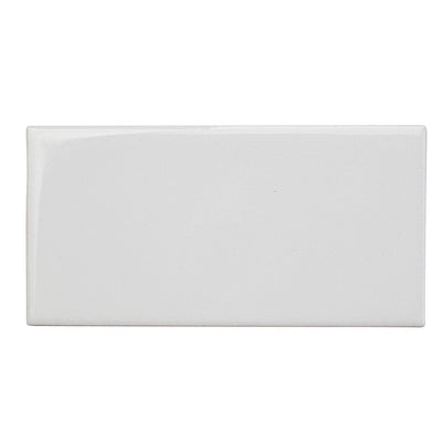 Soho Studio Everyday 3" x 6" White Ceramic Tile