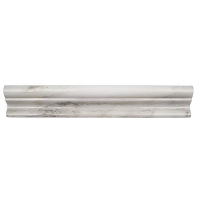 Soho Studio Marble Moldings 2" x 12" Asian Statuary Marble Longstrip