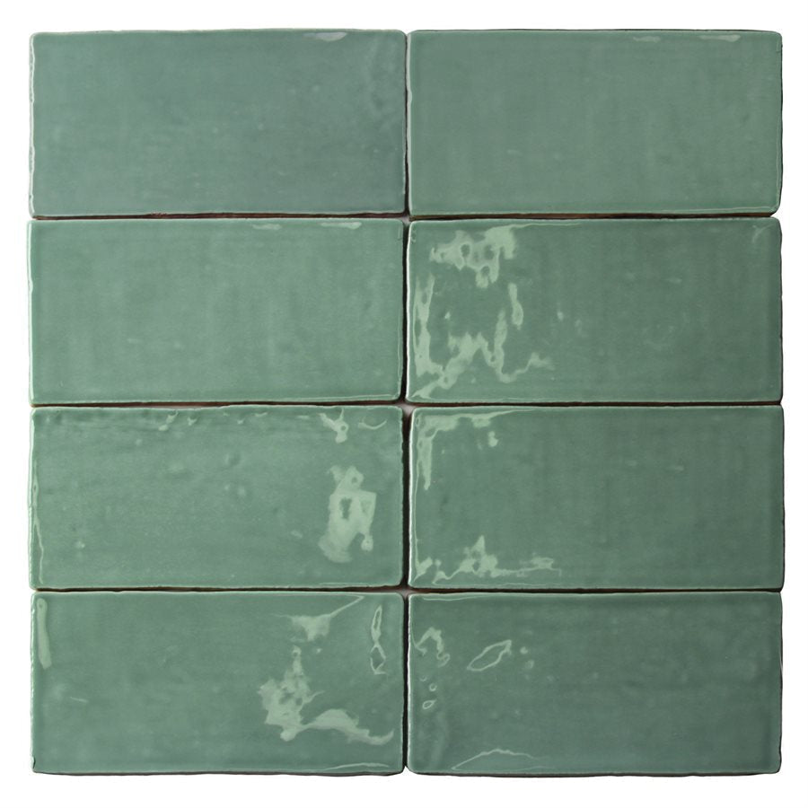Soho Studio Masia 3" x 6" Jade Ceramic Tile