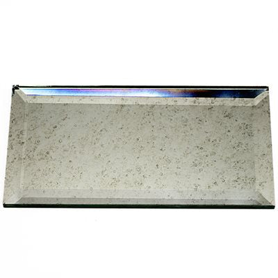 Soho Studio Mirror Glass 3" x 6" Antique Glass Tile