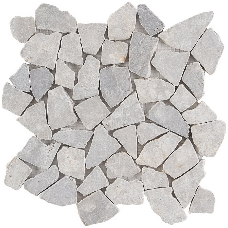 Soho Studio Pebblestone Tumbled 11.81" x 11.81" Pebblestone Mosaic